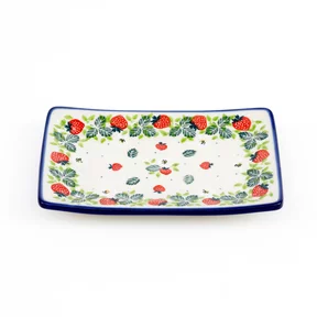 Tacka ceramiczna C27 18/12 cm<br> 2709X Truskawki